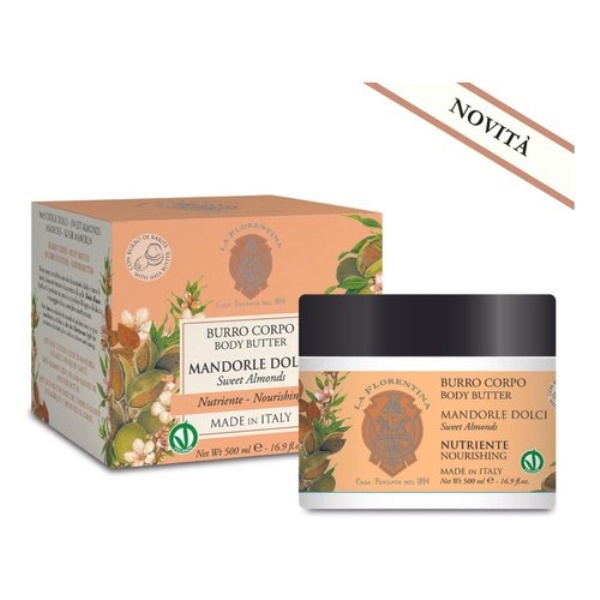 Mandorle Dolci Burro Corpo 500 ml La Florentina
