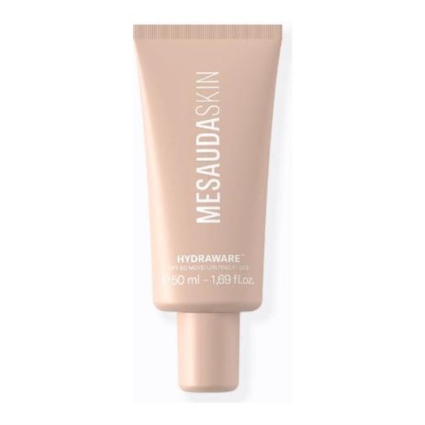 Trattamento viso Mesauda Hydraware Fluido Spf 50 Idratante 50 ml