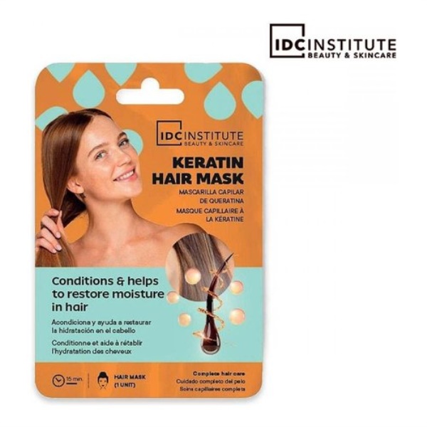Maschera Per Capelli Idratante Alla Cheratina 1 Pezzo Idc Institute