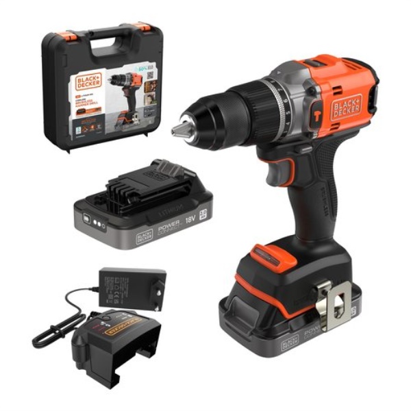 Trapano percussione Black & Decker BL683D2 POWERCONNECT Brushless
