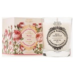Candela profumata Panier des Sens Parfum rose - 180 gr