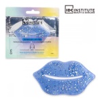Idc Institute - Maschera bellezza Idc Institute Glitter Lip Pads Blue 1 Pezzo