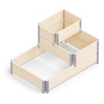 Kronus - Fioriera Kronus 1410 UPYARD Stepped Bed 3 vani Natural