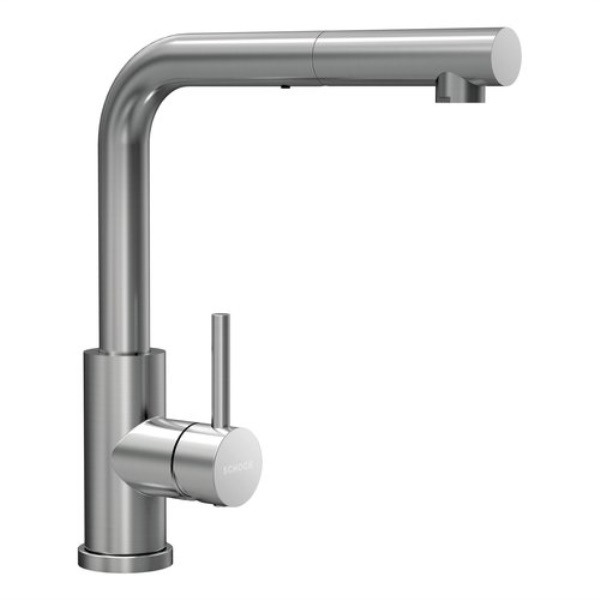 Miscelatore lavello Schock 534120EDM KANTUS Inox massicico