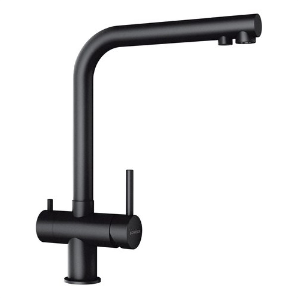 Miscelatore lavello Schock 560027PUR VITUS Nero