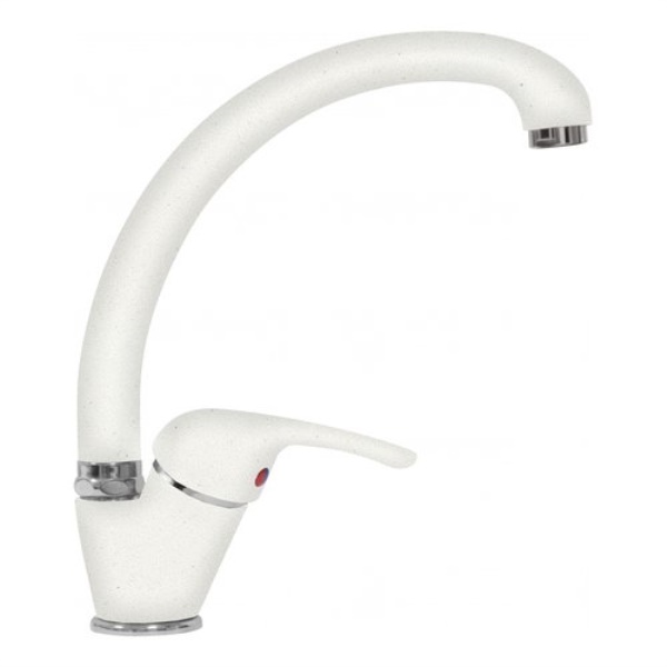 Miscelatore lavello Schock SXOMEGA01 OMEGA Bianco assoluto