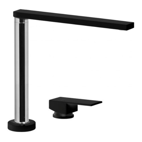 Miscelatore lavello Schock SXLIFTN84 NEW AQUALIFT Nero puro
