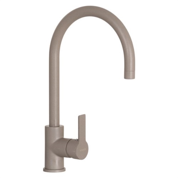 Miscelatore lavello Schock SXALTON42 NEW AQUAALTO Grigio tortora