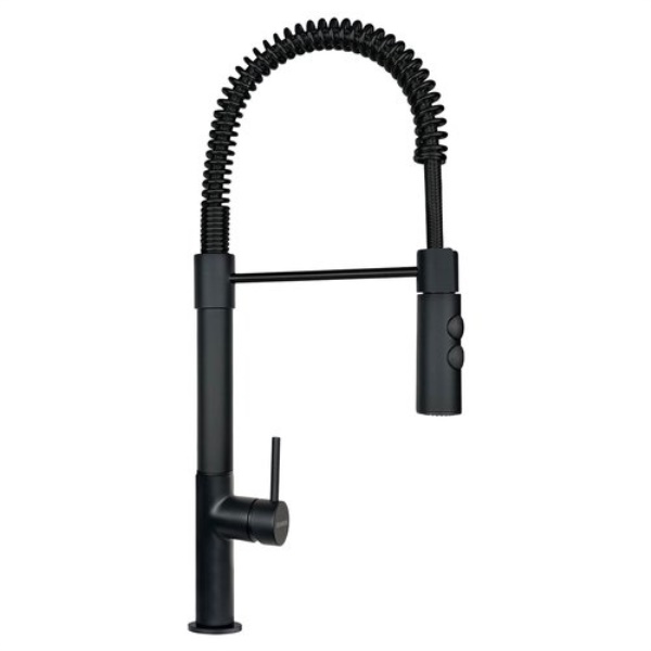 Miscelatore lavello Schock SXSOFTLBK AQUASOFT SLIM Nero