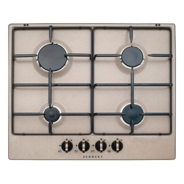 Piano cottura gas Schock STS6458 SILVER PC60 Avena