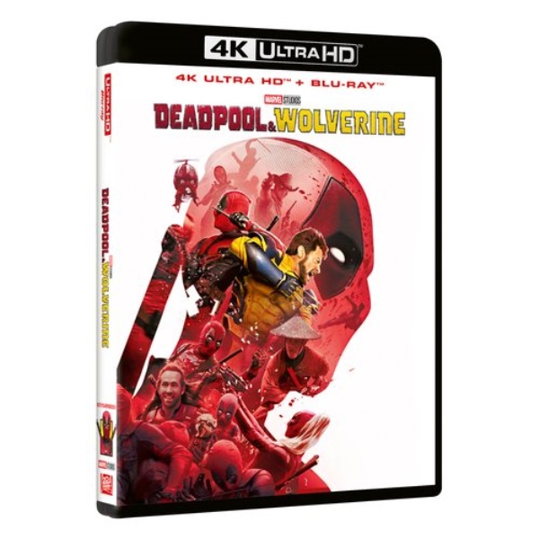 Blu Ray 4K Deadpool & Wolverine (4K Ultra Hd+Blu-Ray Hd) - Shawn Levy 