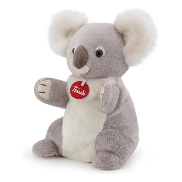Peluche Trudi 29828 PUPPETS Marionetta Koala Grigio e Bianco