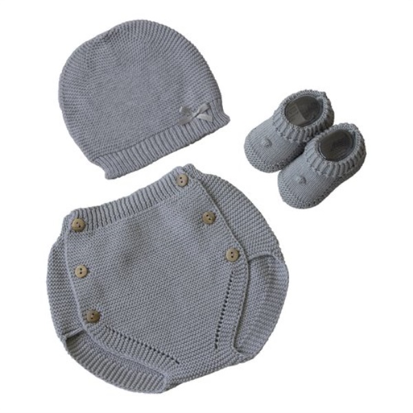 Set regalo Italbaby 050 8300 08 PRIME COCCOLE benvenuto Grey