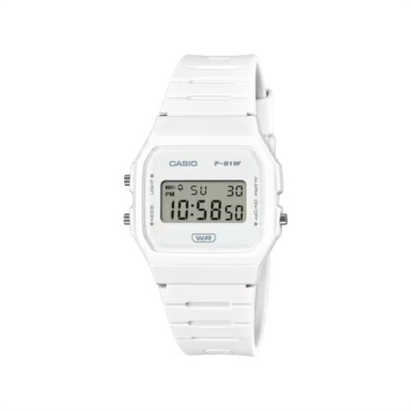 Orologio Casio F 91WB 7AEF White