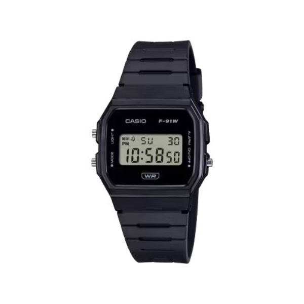 Orologio Casio F 91WB 1AEF Black