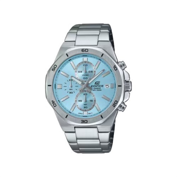 Orologio Casio EFV 640D 2BVEF EDIFICE Silver e Blue
