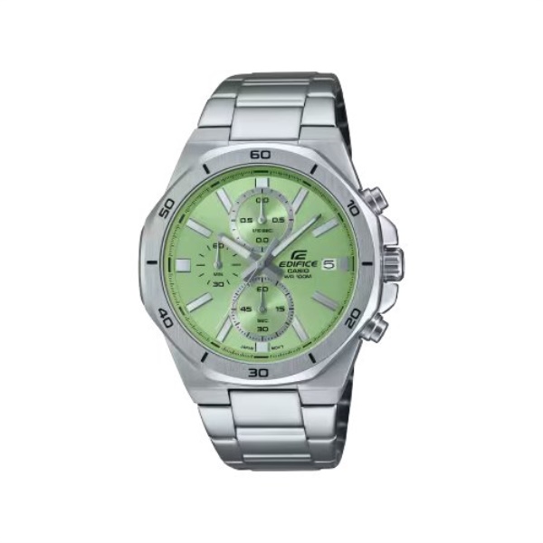 Orologio Casio EFV 640D 3AVUEF EDIFICE Silver e Green