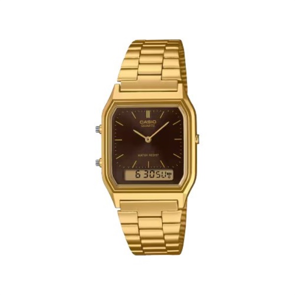 Orologio Casio AQ 230GA 5AMQYES EDGY Gold