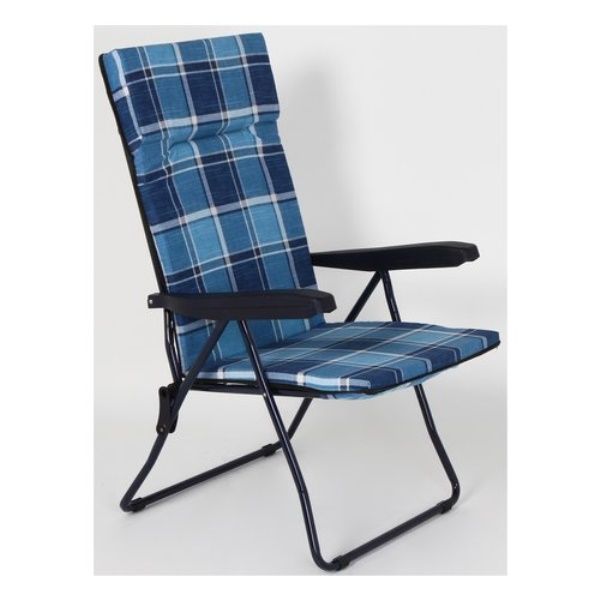 Sedia sdraio Metal F.A.R. 8034CN GARDEN TONDA Blu