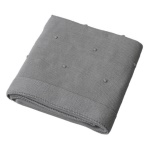 Coperta carrozzina Italbaby 020 2200 08 MORBIDO POIS maglia Grigio