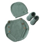 Italbaby - Set regalo Italbaby 050 8300 04 PRIME COCCOLE benvenuto Verde salvia
