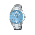 CASIO - Orologio Casio EFV 100D 2BVUEF EDIFICE Silver e Blue