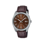 Orologio Casio MTP 1302PL 5AVEF STANDARD Silver e Brown