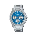 CASIO - Orologio Casio MTP 1375PD 2A2VEF Silver e Blue