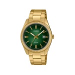CASIO - Orologio Casio MTP 1302PGC 3AVEF STANDARD Gold e Green
