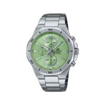 CASIO - Orologio Casio EFV 640D 3AVUEF EDIFICE Silver e Green