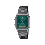 CASIO - Orologio Casio AQ 230EGG 3AEF EDGY Grey e Green