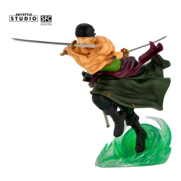 Personaggio collezione Abystyle ABYFIG091 ONE PIECE Roronoa Zoro Attac