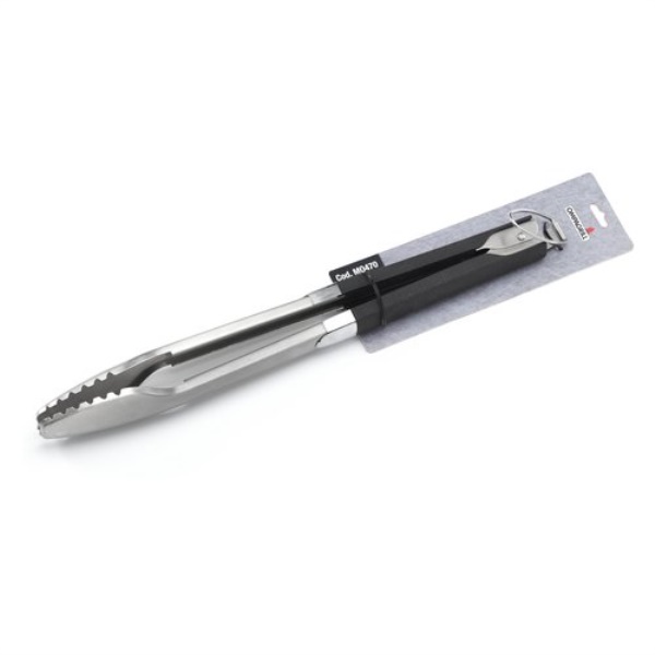 Pinza barbecue Ompagrill MO470 EXPERT Cromo e Nero