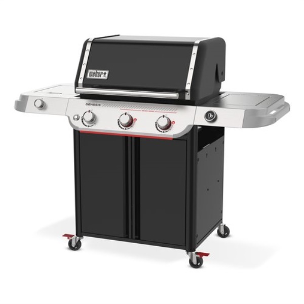 Barbecue GPL Weber 1501241 GENESIS E 335W Nero e Silver