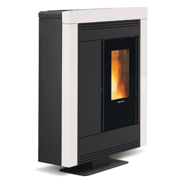 Stufa pellet Extraflame 1288650 SOUVENIR PLUS STEEL 5.0 White