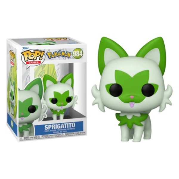 Personaggio collezione Funko 75191 POP GAMES Pokemon Sprigatito 984