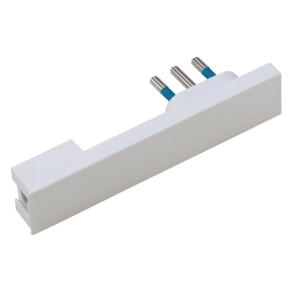 Spina elettrica Poly Pool PP0416 Spaziozero Bianco