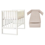 Italbaby - Set lettino infanzia Evolutivo Italbaby 070 1100 14 INFINITO Bianco e 
