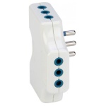 POLY POOL - Adattatore elettrico Poly Pool PP2346 Spaziozero Bianco