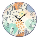 Orologio da parete Lowell 21557 JUSTAMINUTE Colors Multicolor