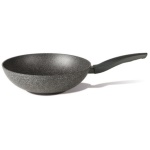 Tvs - Wok Tvs BS7932829101 MINERALIA Manico lungo Grigio