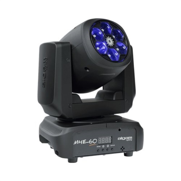 Testa mobile disc jockey Algam Lighting 18700145 MHE 60 Black