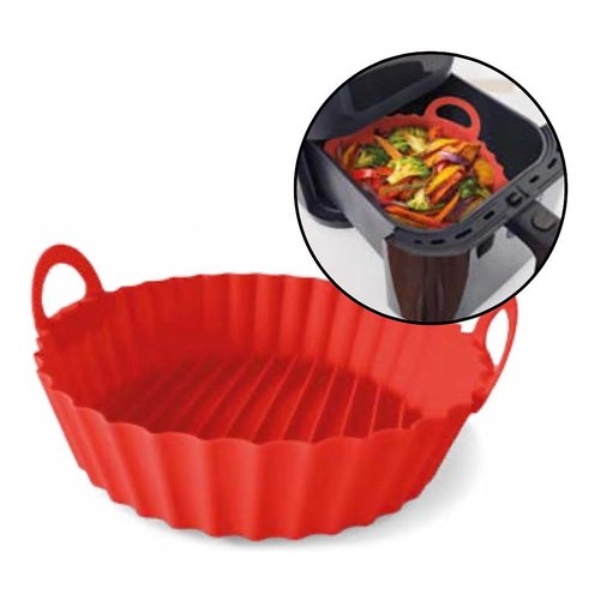Stampo Guardini 69122MAIR AIRFRYER con manici Rosso