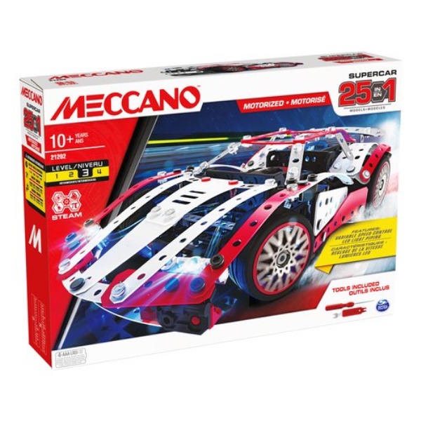 Costruzioni Spin Master 6062054 MECCANO Multi model Super Car motorizz