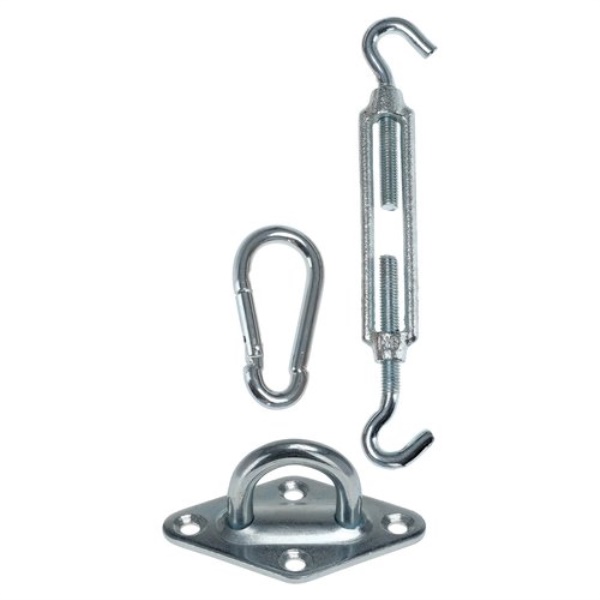 Set tenditori fune Koopman C22910720 per vele ombreggianti Cromato