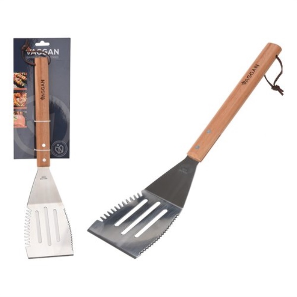 Paletta barbecue Vaggan C83500770 manico legno