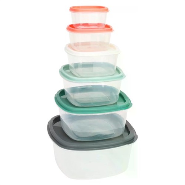 Set contenitori alimenti Koopman 911000240 EXCELLENT HOUSEWARE Colori 