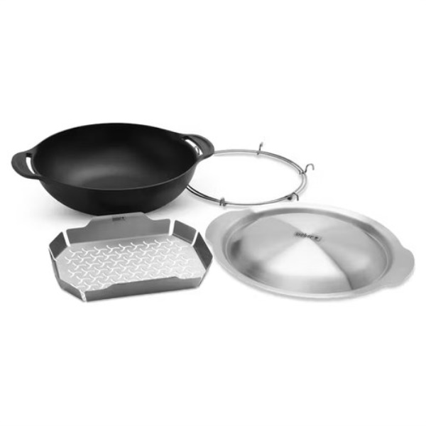 Wok Weber 7607 CRAFTED GOURMET set vapore