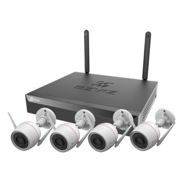 Videoregistratore sorveglianza Ezviz X5S 8W KIT NVR + 4 H3c Black e Wh