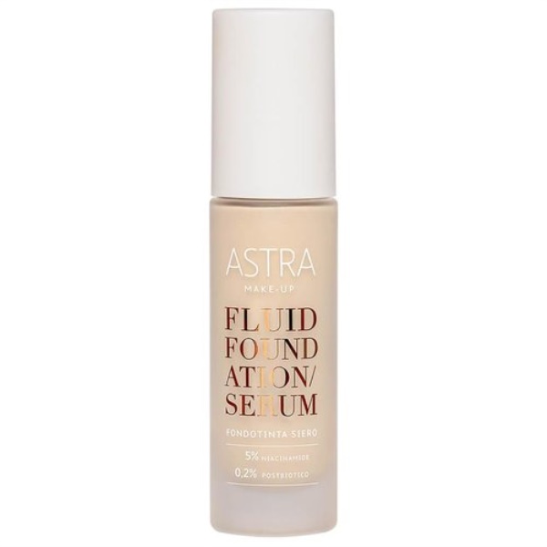 Fondotinta Astra Fluid foundation serum 01 Fire